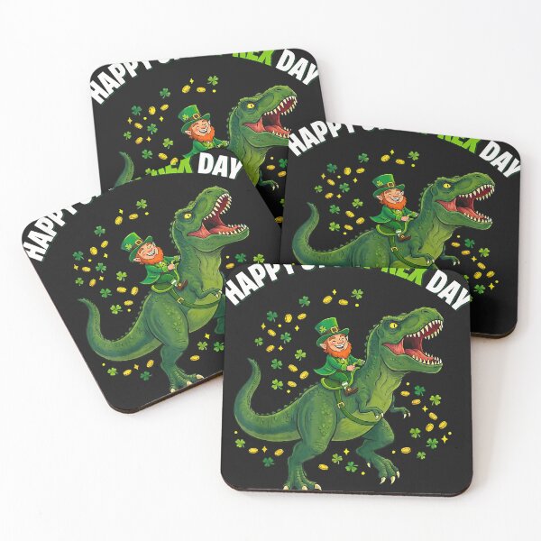 Item preview, Dino St Patricks Day Kids Saint Patricks Boys Leprechaun T S designed and sold by saohoa2584.