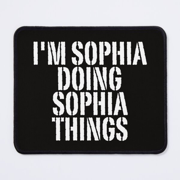 Item preview, I'M SOPHIA DOING SOPHIA THINGS Shirt Funny Christmas Gift Idea designed and sold by WeirdlyRare.
