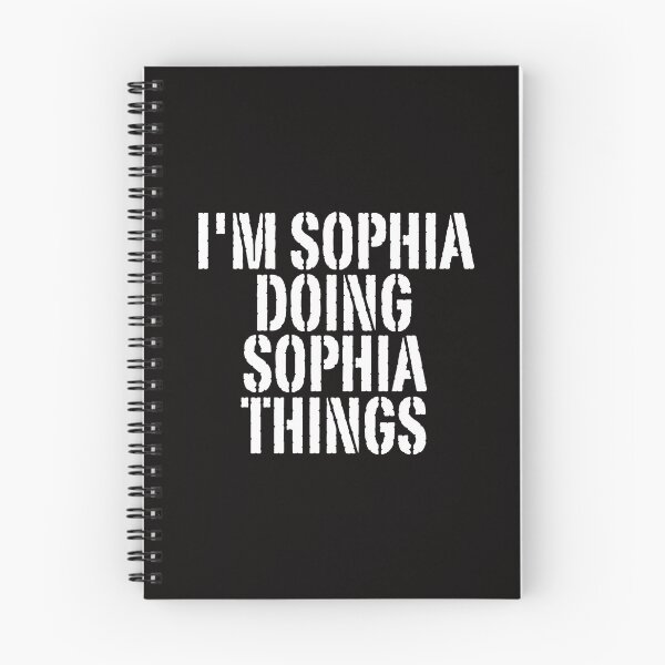 Item preview, I'M SOPHIA DOING SOPHIA THINGS Shirt Funny Christmas Gift Idea designed and sold by WeirdlyRare.