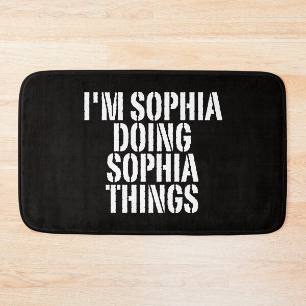 Item preview, I'M SOPHIA DOING SOPHIA THINGS Shirt Funny Christmas Gift Idea designed and sold by WeirdlyRare.