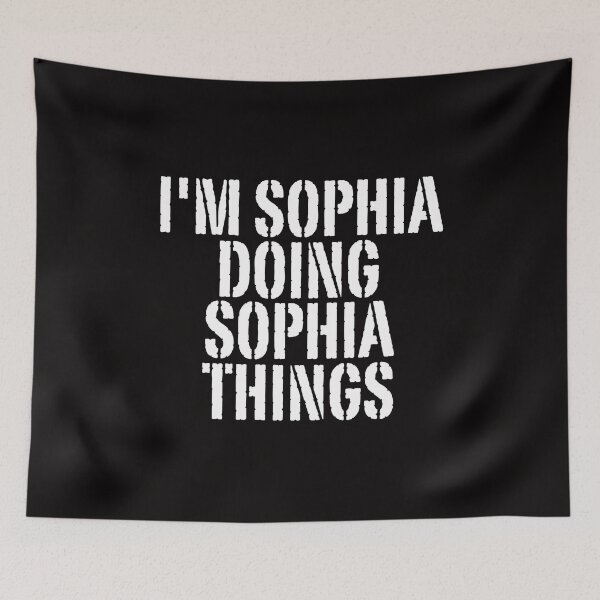 Item preview, I'M SOPHIA DOING SOPHIA THINGS Shirt Funny Christmas Gift Idea designed and sold by WeirdlyRare.