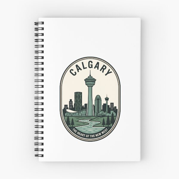 Item preview, Calgary Tower Alberta Canada Skyline Vintage Badge designed and sold by k3rstman1.
