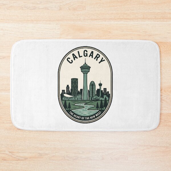 Item preview, Calgary Tower Alberta Canada Skyline Vintage Badge designed and sold by k3rstman1.
