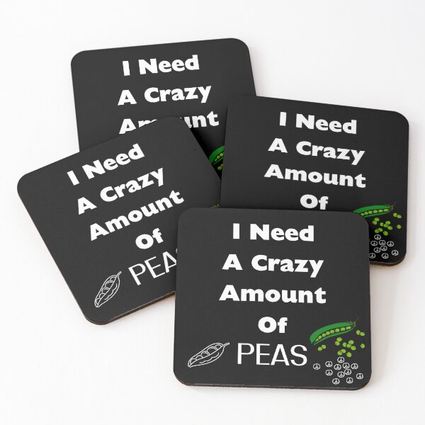Item preview, I Need A Crazy Amount Of Peas designed and sold by vinocello.