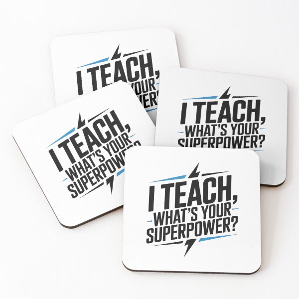 Item preview, I Teach What's Your Superpower ? designed and sold by ThreadVibeGo.
