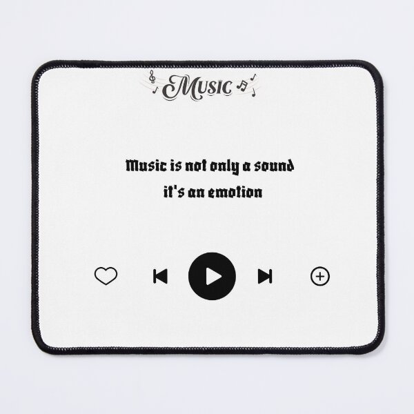 Item preview, Music is Not Only a Sound It is an Emotion designed and sold by Dhanamlak.