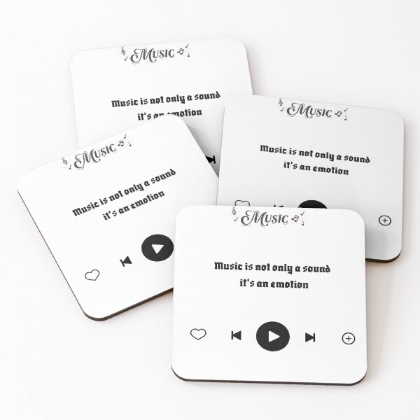 Item preview, Music is Not Only a Sound It is an Emotion designed and sold by Dhanamlak.