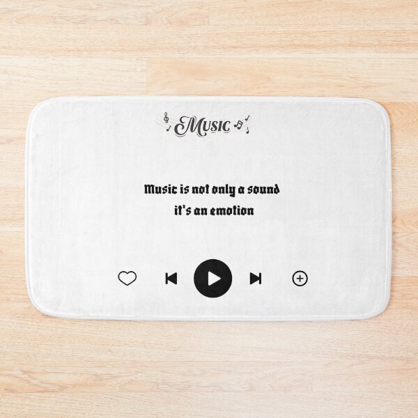 Item preview, Music is Not Only a Sound It is an Emotion designed and sold by Dhanamlak.
