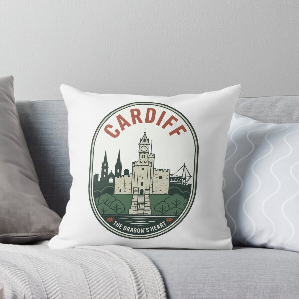 Item preview, Vintage Cardiff Wales Castle Travel Badge designed and sold by k3rstman1.