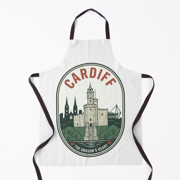 Item preview, Vintage Cardiff Wales Castle Travel Badge designed and sold by k3rstman1.
