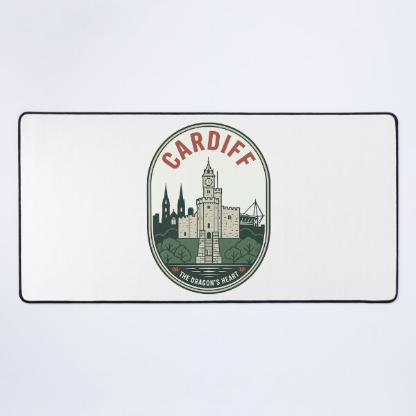 Item preview, Vintage Cardiff Wales Castle Travel Badge designed and sold by k3rstman1.