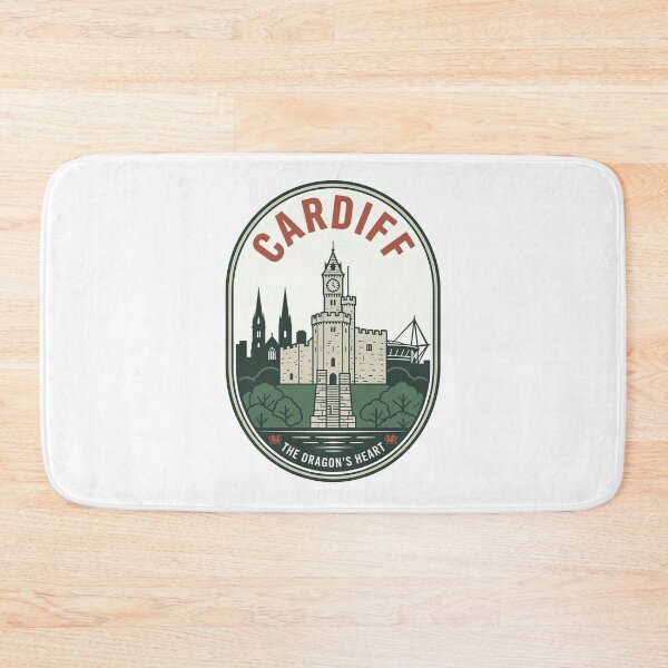 Item preview, Vintage Cardiff Wales Castle Travel Badge designed and sold by k3rstman1.
