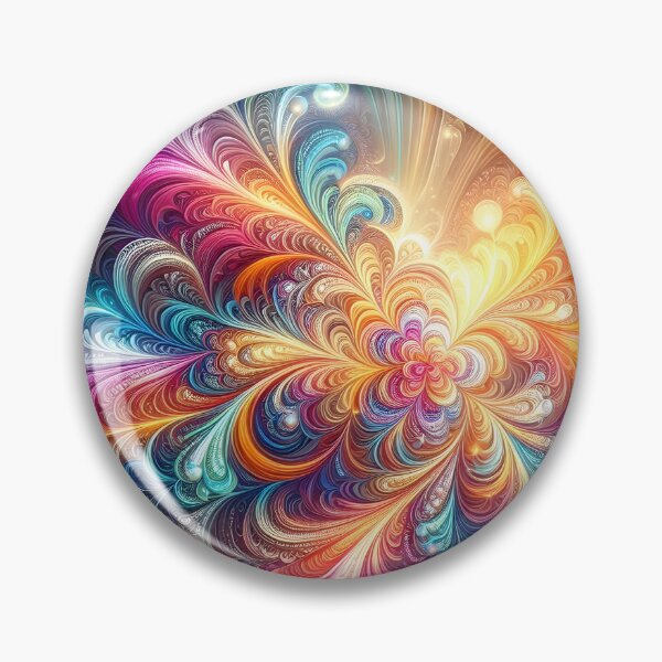 Item preview, Vibrant Fractal Swirls Art designed and sold by Sybille-Yates.