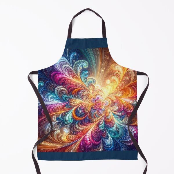 Item preview, Vibrant Fractal Swirls Art designed and sold by Sybille-Yates.