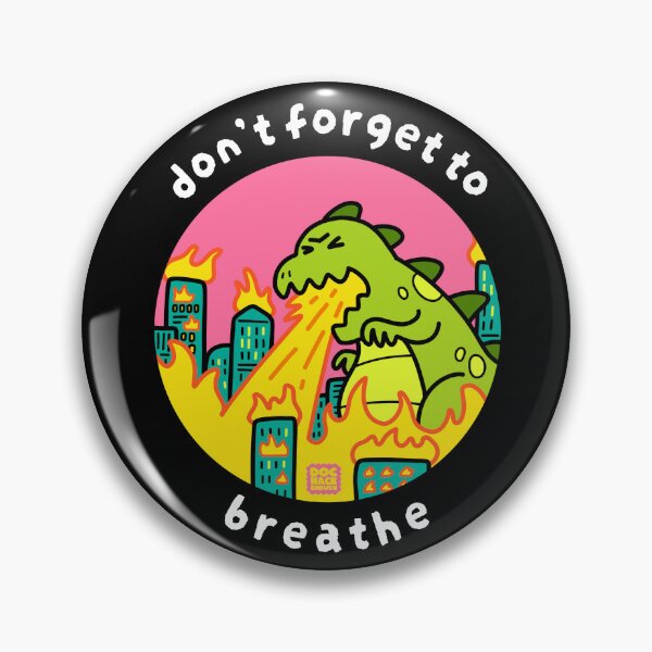 Item preview, Don’t Forget to Breathe (dark) designed and sold by DocHackenbush.