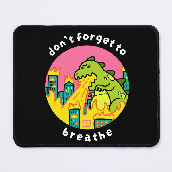 Item preview, Don’t Forget to Breathe (dark) designed and sold by DocHackenbush.