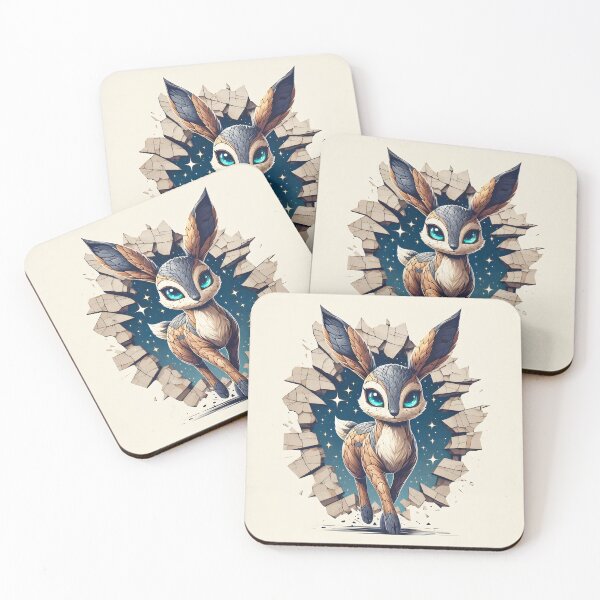 Item preview, Cracked Deer Bunny Hybrid, Ai Generated Art designed and sold by ACC .