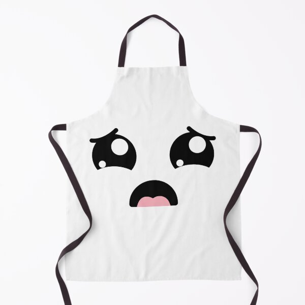 Item preview, Cute kawaii sad eyebrows face designed and sold by BlushyPrint.