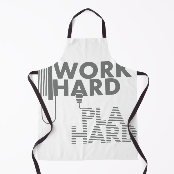 Item preview, Work Hard - P.L.A. Hard | Engineering & Maker Humour designed and sold by cperrydesign.