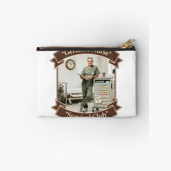 Item preview, Geriatric Nurse Survival Club Funny Male Nurse Gift designed and sold by YMLux.