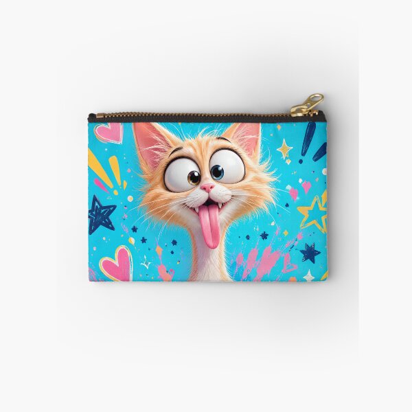 Item preview, Goofy Long-Neck Cartoon Cat designed and sold by Rohan132.