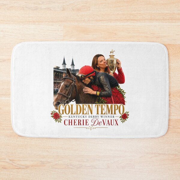 Item preview, Golden Tempo, Kentucky Derby 2026 Winner, Cherie DeVaux, Historic First Female Trainer Win, Horse Racing designed and sold by linia-by-cinta.