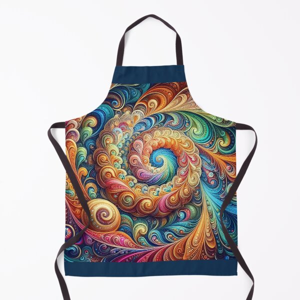 Item preview, Vibrant Fractal Spiral Psychedelic Abstract Art designed and sold by Sybille-Yates.