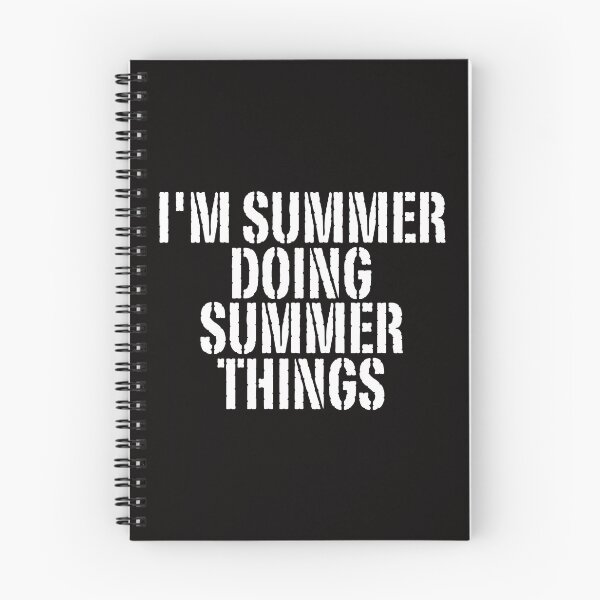 Item preview, I'M SUMMER DOING SUMMER THINGS Shirt Funny Christmas Gift Idea designed and sold by WeirdlyRare.