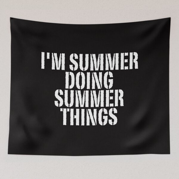 Item preview, I'M SUMMER DOING SUMMER THINGS Shirt Funny Christmas Gift Idea designed and sold by WeirdlyRare.