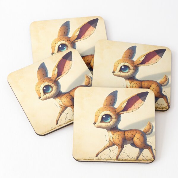 Item preview, Cracked Deer Bunny Hybrid, Ai Generated Art designed and sold by ACC .