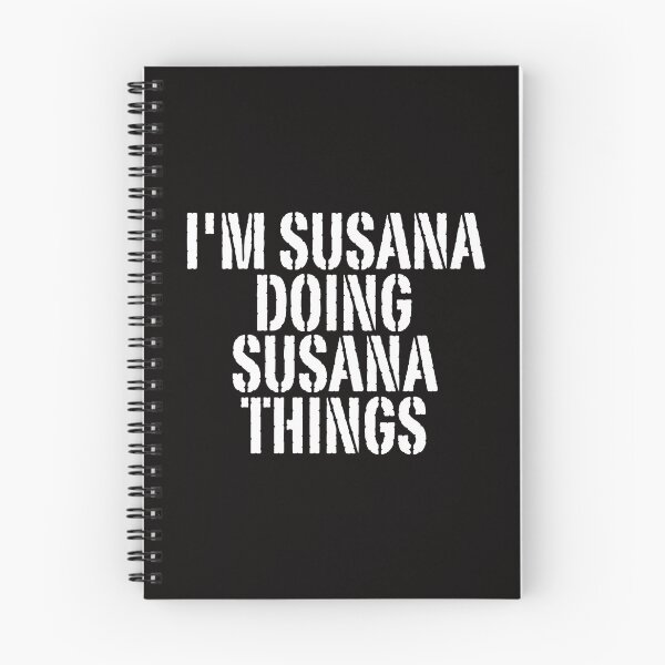 Item preview, I'M SUSANA DOING SUSANA THINGS Shirt Funny Christmas Gift Idea designed and sold by WeirdlyRare.