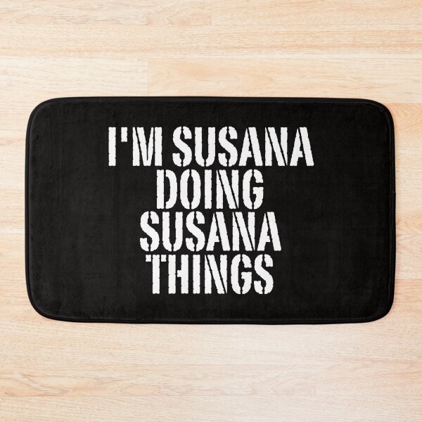 Item preview, I'M SUSANA DOING SUSANA THINGS Shirt Funny Christmas Gift Idea designed and sold by WeirdlyRare.