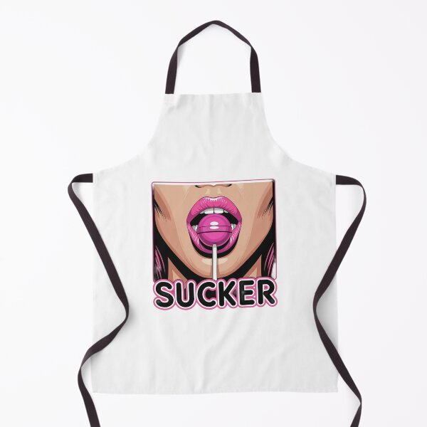 Item preview, Funny “Sucker” Lollipop T-Shirt – Pop Art Candy Lips Design for Trendy Aesthetic & Meme Lovers designed and sold by GemBob Creations.