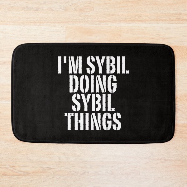 Item preview, I'M SYBIL DOING SYBIL THINGS Shirt Funny Christmas Gift Idea designed and sold by WeirdlyRare.