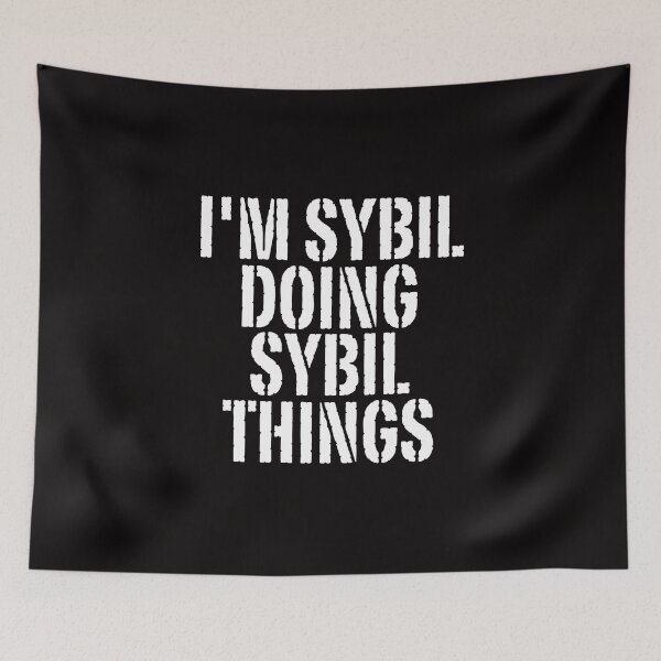 Item preview, I'M SYBIL DOING SYBIL THINGS Shirt Funny Christmas Gift Idea designed and sold by WeirdlyRare.