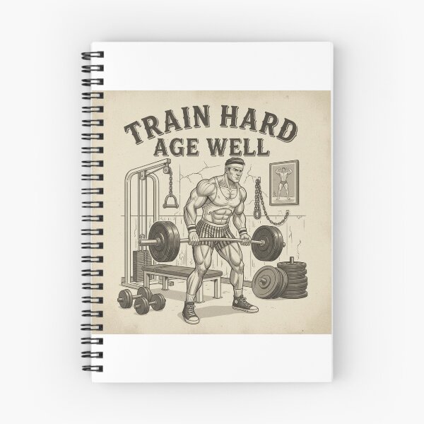 Item preview, TRAIN HARD. AGE WELL. designed and sold by MaciejErdon.