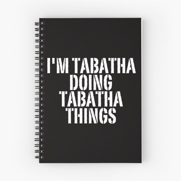 Item preview, I'M TABATHA DOING TABATHA THINGS Shirt Funny Christmas Gift Idea designed and sold by WeirdlyRare.