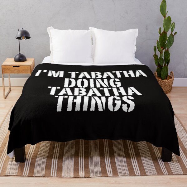 Item preview, I'M TABATHA DOING TABATHA THINGS Shirt Funny Christmas Gift Idea designed and sold by WeirdlyRare.