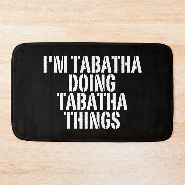 Item preview, I'M TABATHA DOING TABATHA THINGS Shirt Funny Christmas Gift Idea designed and sold by WeirdlyRare.