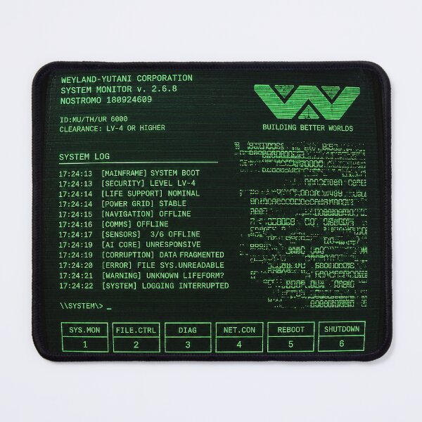 Item preview, Nostromo System Monitor designed and sold by PlanetBPop.