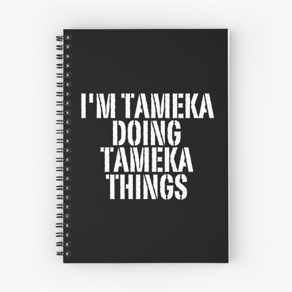 Item preview, I'M TAMEKA DOING TAMEKA THINGS Shirt Funny Christmas Gift Idea designed and sold by WeirdlyRare.