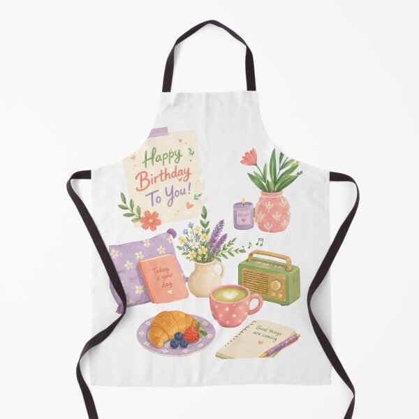 Item preview, Happy Birthday To You - Cozy Aesthetic Celebration Art designed and sold by PeplumiArt.
