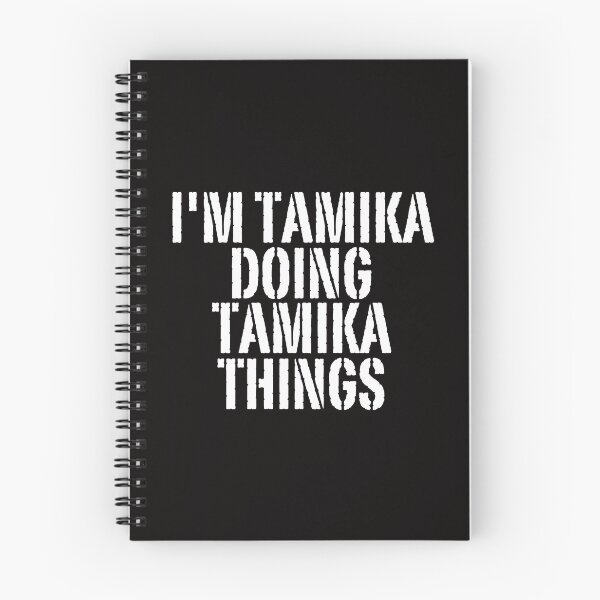 Item preview, I'M TAMIKA DOING TAMIKA THINGS Shirt Funny Christmas Gift Idea designed and sold by WeirdlyRare.
