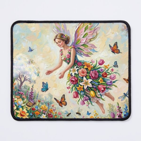 Item preview, The fairy in the flower garden designed and sold by PP&RAINBOW SHOP.