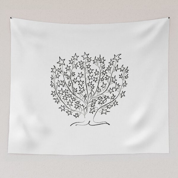 Item preview, tree minimalist line designed and sold by annejunker99.