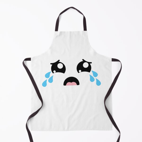 Item preview, Cute kawaii blushing sad eyebrows face designed and sold by BlushyPrint.