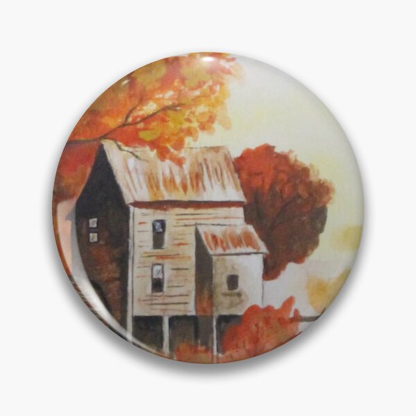 Item preview, Rustic scene in autumn designed and sold by Ginette Ash.
