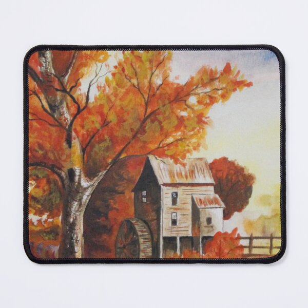 Item preview, Rustic scene in autumn designed and sold by Ginette Ash.