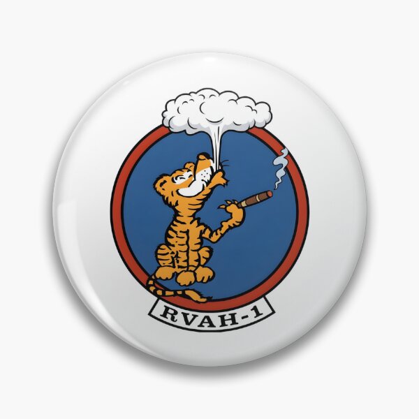 Item preview, Official Insignia of the RVAH-1 "Smokin' Tigers" Squadron designed and sold by CharlieDesings.