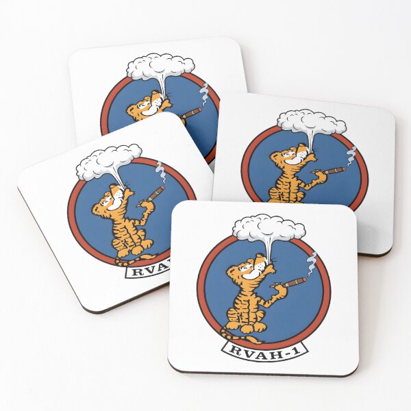 Item preview, Official Insignia of the RVAH-1 "Smokin' Tigers" Squadron designed and sold by CharlieDesings.